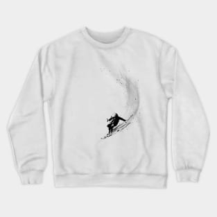 Powder - Snow Sports Design Crewneck Sweatshirt